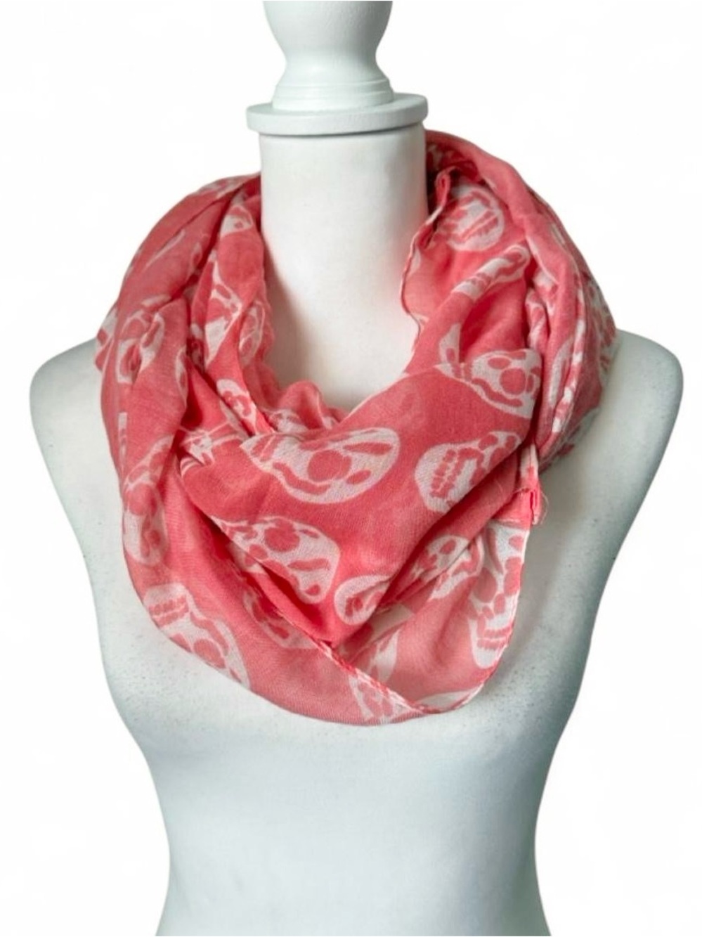 Y2K Skull Infinity Scarf